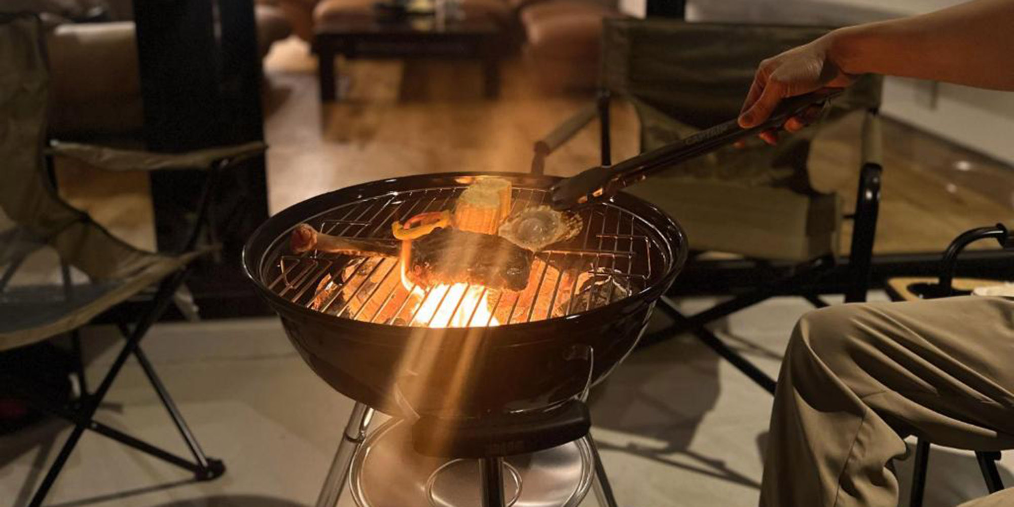 バーベキュー風景